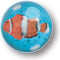 Deluxebase Mega Bounce - Coral Fish from Coral Fish Bouncy Balls for Kids with Enclosed Fish Figurines. Small Rubber Balls for Kids with Animal Fi...