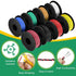 22 Gauge Wire 160FT, 8 Colors Each 20FT 22AWG Hook Up Wire Kit, Stranded Tinned Copper Wire for DIY Electronics, Automotive, Breadboard, Home, Pow...