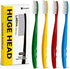 Huge Head Toothbrush Hard Toothbrushes for Adults Hare&Firm Toothbrush Bristles BPA Free Oral Care 4 Packs...