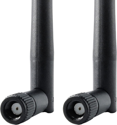 WiFi Antenna PC Bluetooth Antenna Dual Band 2.4Ghz 5Ghz 3dBi RP-SMA Male (with No Pin) for Gaming Motherboard, RV Camera, PCIE M.2 Wireless Card, ...