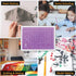 KC GLOBAL A4 (13"x9") Professional Grade Self-Healing Cutting Mat (Purple) - Odor-Free, Double-Sided, Eco-Friendly, Non-Slip, Premium Desk mat for...