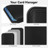 Stronger Magnetic Wallet Cell Phone Card Holder for iPhone 15 Series, RFID Leather Phone Wallet Stick on Series of iPhone 14/13/12 Pro/Promax and ...