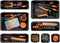 Tool Box Organizer Tray Divider, Toolbox Desk Drawer Organizer with 3 Sizes, Organization and Storage Toolbox for Garage Accessories (8pcs)...