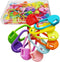 120 Pieces Mix Color Knitting Markers Crochet Clips Crochet Pins Bulk Stitch Markers Locking Stitch Knitting Place Markers DIY Craft Plastic Safet...