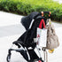 ?4-Pack? Baby Stroller Hooks Clip or Hanging Diaper Bag Universal Hooks Accessories for Stroller and Car or Shopping Cart (Black and Brown)...