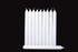 Rambue White Dinner Table Candle 9.5 inch Long Dripless Smokeless Burn 8 Hours in Your Candlesticks -10 Pack Candles...