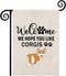 Corgi Garden Flag Welcome We Hope You Like Corgis Garden Flag Corgi Dog Garden Decor (Corgi F)...