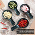 Kyraton Spoon Rest 2 Pack, Plastic Spoon Holder For Kitchen Counter, Kitchen Utensil Rack For Spoons, Tongs, Spatulas, Spoon Rack For Hob, Spatula...