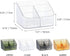 Grean Makeup Brush Holder Organizer for Vanity, Bathroom Countertop Organizer 5 Cups, Toiletry Organizer, Storage & Display for Skincare, Perfume,...