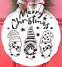 Christmas Stencils for Painting on Wood Shirts Holiday Cookie, 11Pcs 12 inch Reusable Christmas Paint Stencil for Door Hanger Merry Christmas Temp...