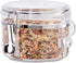 OGGI Clear Canister Airtight 28oz - Clamp Lid & Spoon - Airtight Food Storage Containers, Ideal for Kitchen & Pantry Storage of Bulk, Dry Food Inc...