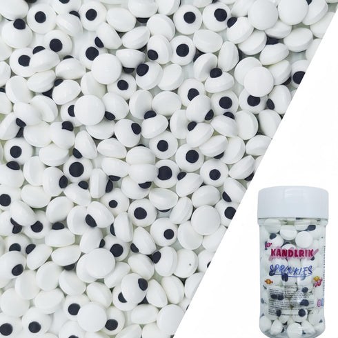 10mm Small Candy Eyes for Decorating Edible Candy Eyes Eyeballs Halloween Sprinkles for Cake Decorations, Baking, Ice Cream, Cookies, Cupcake Topp...