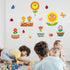 Sunflower Bulletin Board Set Decorations Spring Sun Flowers Cutouts Back to School Decor for Summer Classroom and Party...