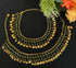 Indian Traditional Ethnic Fashion Bollywood Gold Polish Party-wear Wedding Beads Ghungroo Banjara Payal Anklet for Girls Women...