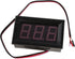 3-Wire Digital Voltmeter DC 0.00-30.0V with Green LED Display and Reverse Polarity Protection...