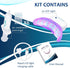 Kit, 10 Mins Express Results Teeth Whitening 35% CP Gel with Rechargeable LED Light, USA Dentists Recommended...