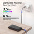 Portable Charger with Built-in Cables, 10000mah 22.5W PD 3.0 QC 4.0 USB C Fast Charging Power Bank, Type C Battery Pack Compatible with iPhone Sam...