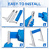 Pipette Stand, Lab Pipettor Holder, Plastic Linear Micropipette Rack, Hold Up to 7-8 Laboratory Pipettes (Pipettes Not Included)...