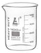 EISCO Heavy Duty Beaker, 400ml - 5mm Thick, Uniform Walls - Superior Durability & Chemical Resistance - White Graduations - Borosilicate 3.3 Glass...