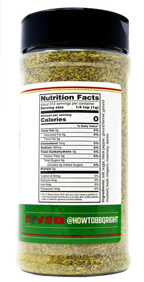 Malcom's Italian Stallion Seasoning | Italian Seasoning for pizza, pasta, soups, meats, and vegetables | 11 Ounces...