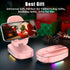 Cell Phone Stand with Wireless Bluetooth Speaker for Men and Women with LED Atmosphere Light HD Surround Sound Speaker for Home,Office,Outdoor Com...