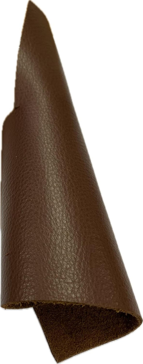 Reed Leather Hides - Cow Skins (8 inches X 11 Inches, Dark Brown)...
