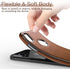 LOHASIC for iPhone Xs Case, for iPhone X Case Slim Thin Premium Leather Luxury PU Anti-Slip Grip Protective Cover for iPhone X XS New (2018) - Bro...