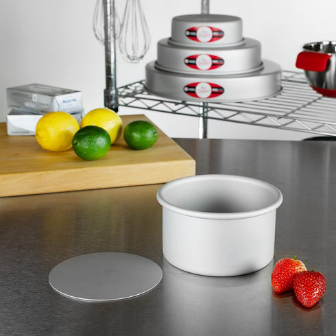 Fat Daddio's PCC-53 Anodized Aluminum Round Cheesecake Pan, 5 x 3 Inch...
