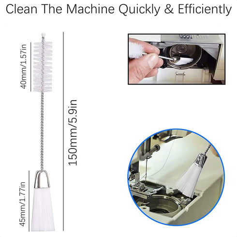 Sewing Machine, Overlock and Serger Service/Repair Kit - Boost The Performance of Your Machine - Set of 4 Tools includes: 2 Different Size Screwdr...