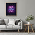 Posterizer 1 pcs-Girls just wanna have fun- vintage neon girly wall sign-Kitchen & Bar Art-Inspirational Women's Art - Art for Cafe, Restaurant, C...