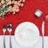 Eternal Beauty Red Table Runner for Wedding, 2PCS-12x108 Sequin Table Runner Decorations for Birthday Parties, Banquets, Graduations,Christmas...