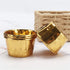 EUSOAR Gold Cupcake Cups, 3.5 Oz 50pcs Disposable Foil Muffin Liners, Gold Cupcake Baking Cups, Ramekin Aluminum Cupcake Tip Pan Ramekin Holders, ...