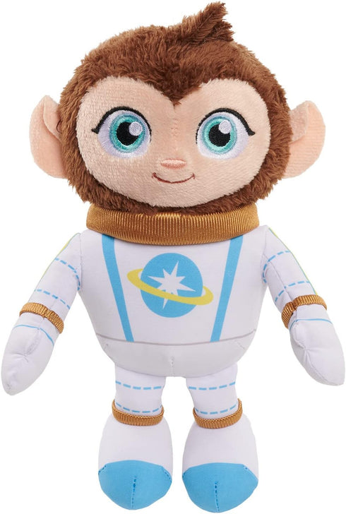 Just Play Netflix Ridley Jones Collectible Plushie Peaches Toy, 8-Inch Stuffed Animal, Astronaut Monkey, Kids Toys for Ages 3 Up...