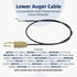 303200012 Snowblower Clutch Cable Lower Auger Cable Compatible with PowerSmart DB7103-24 Snow Blower 303200050 Snowthrower Drive Cable Fit for Pow...