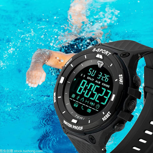 TOMI Mens Digital Watch - Sports Military Watches Waterproof Outdoor Chronograph Military Wrist Watches for Men with LED Back Ligh/Alarm/Date Gift...