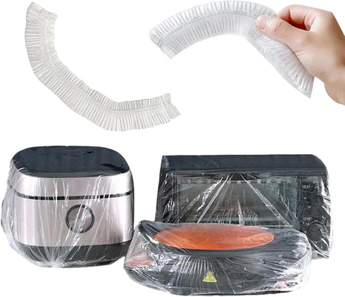 10Pcs Thickened Disposable Dust Cover,Clear Kitchen Appliance Covers,Elastic Household Kitchen Appliance Universal Dustproof Protective Cover,Appl...