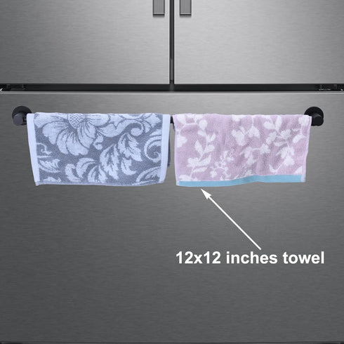 Adjustable Magnetic Towel Bar Holder for Refrigerator, Magnet Classroom Flip Calendar Chart Rod for Whiteboard, Fridge Top Guard Rack Stop Items f...