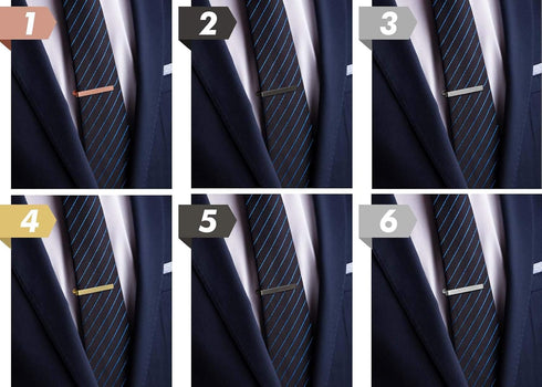 Tie Clip for Men-Elegant Tie Bar for Formal Business Wedding Tuxedo Shirts, Personalized Tie Clip for Men with Gift Box for Father, Boyfriend, Fri...