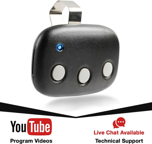 2 Garage Outlet Remote for Linear Megacode MCT-3 Garage Opener...