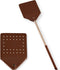 Leather Fly Swatter - Cognac - Pack of 1 - Insect Catcher - Insect Catcher - Insect Catcher - Leather Fly Swatter...