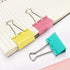 ZZTX Large Binder Clips Paper Clamps Clips Assorted Color, 1.6 Inches, 24 Pieces...