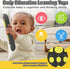 Baby TV Remote Toy, Toddlers Remote Control Toy Kids Realistic Play Remote Early Educational Baby Musical Toys with Light and Sound English French...