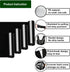 4 Gallon/100pcs Small Trash Bags, Fangkun Small Garbage Bags, Handle Rubbish Bags for Home, Office, Car/15 Liter/5 Rolls (Multi-color)...