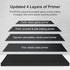 PHOENIX Black Stretched Canvas, 6x8 Inch/4 Pack - 3/4 Inch Profile, 8 Oz Quadruple Gesso Primed 100% Cotton Blank Black Canvases for Acrylic, Oil,...