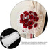 Healeved White Floral Wrapping Paper Mesh Wrapping Paper for Flowers Wave Yarn Flower Bouquet Wrapping Paper Wavy Yarn for Wedding Graduation 157....