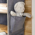 Hanging Closet Organizer, 5-Shelf Closet Hanging Storage Shelves, Grey...