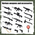 3 otters 13PCS Army Men Toy Set, Military Action Figures with Weapons Special Force Soldiers Riding on Armored Vehicle for Kids Birthday Gift...