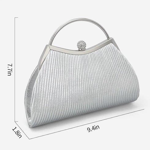 Clutch Purses for Women Evening Bags Party Clutches Handbag With Detachable Chain Strap for Cocktail Party Wedding...