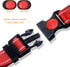 6 Pack Reflective Dog Collar with Safety Locking Buckle Soft Padded Breathable Nylon Pet Collar Adjustable Puppy Collar for Puppy Small Medium Lar...
