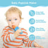 MORLIKE Baby Popsicle Molds Set, Homemade Breastmilk Popsicle Molds for Led Weaning, BPA Free Ice Pop Molds for Baby Teething Relief, Easy Release...